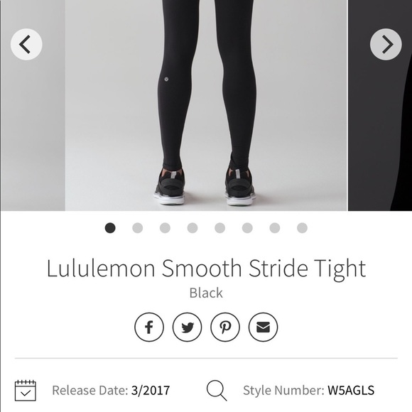 Lululemon smooth stride tight - Picture 4 of 7